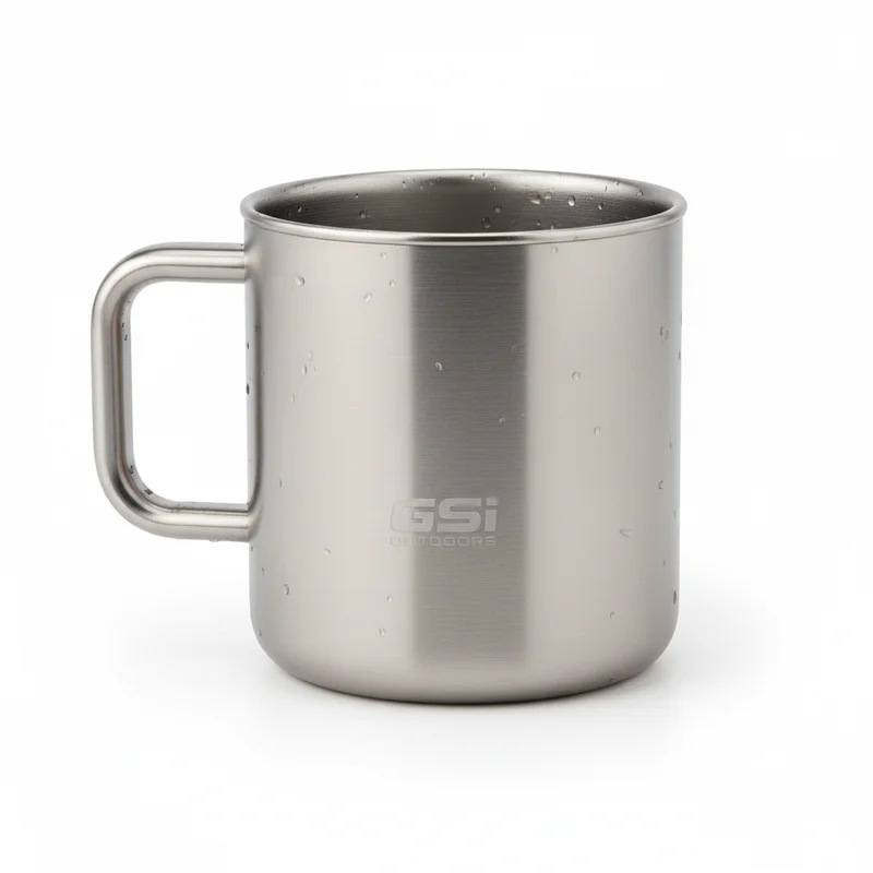 GSI Outdoors Glacier Stainless Rim Mug 14 fl oz