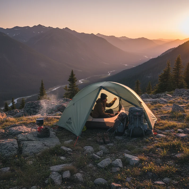 MSR Hubba Hubba 2-Person Backpacking Tent image 2