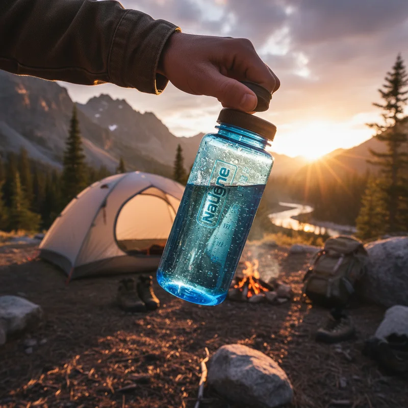 Nalgene 32oz Wide-Mouth Water Bottle image 2