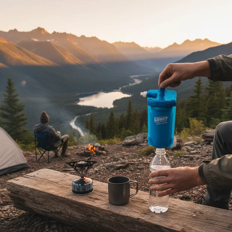 Sawyer Squeeze Water Filtration System image 2