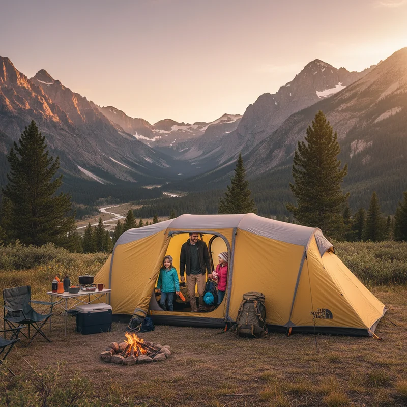 The North Face Wawona 6-Person Camping Tent image 2